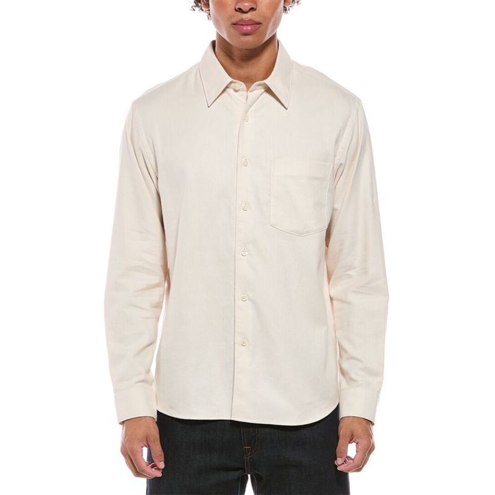 Theory Mens Weekend Shirt, White